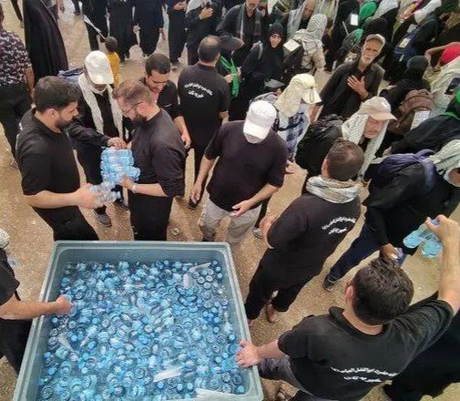ضرورت مصرف آب بسته‌بندی در پیاده‌روی اربعین